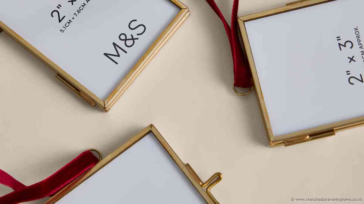 Marks and Spencer shoppers can get photo frame Christmas tree decorations for free with deal stack