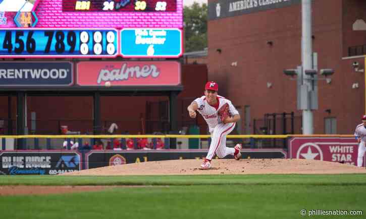 Phillies prospect looking strong so far after ‘surprising’ Double-A promotion: ‘He’s showing a lot of confidence on the mound’