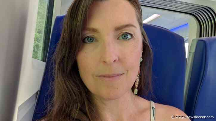 Nele confronteert man in de trein: ’Zou u alstublieft uw benen kunnen sluiten?’