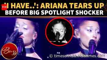 Ariana Grande Gets Emotional As She Bids Fans One Last Goodbye
