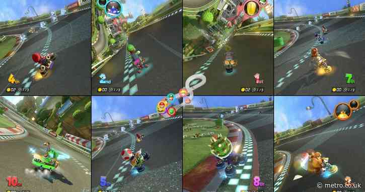 Mario Kart just got an eight-player split-screen mode but not Mario Kart World