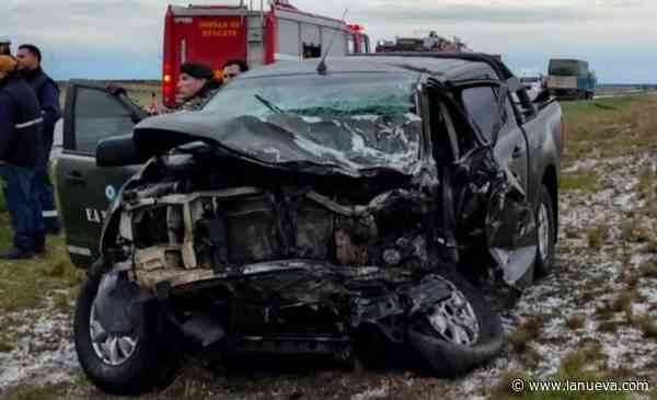 Chocó una camioneta del Ejército en la ruta 33: tres heridos