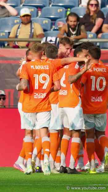 Agustin Resch's first MLS goal? Yea, we're gonna need to see that again! #shorts | Houston Dynamo FC