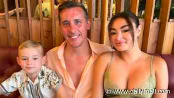 Girlfriend of Paul Gascoigne's son shares scan picture of her incurable brain tumour and scar as she tries to raise £320k to spend more time with son, 5