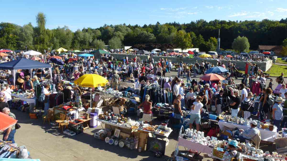 Flohmarkt auf dem Abfallwirtschaftszentrum Hofstetten