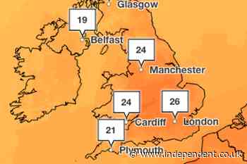 Met Office confirms when hot weather will return after a wet weekend