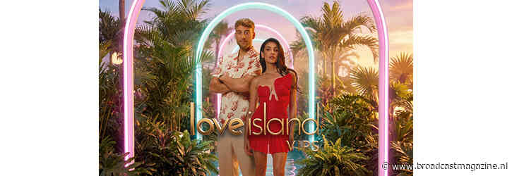 Anna Nooshin en Ward Lemmelijn presenteren Love Island VIPS