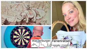 Des Ferien-Rätsels Lösung: So knifflig waren die Fragen zu „In(n) Bewegung“ in Wasserburg