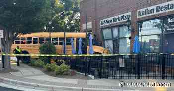 School bus crashes into Fuquay-Varina restaurant at Varina Station, 3 people injured