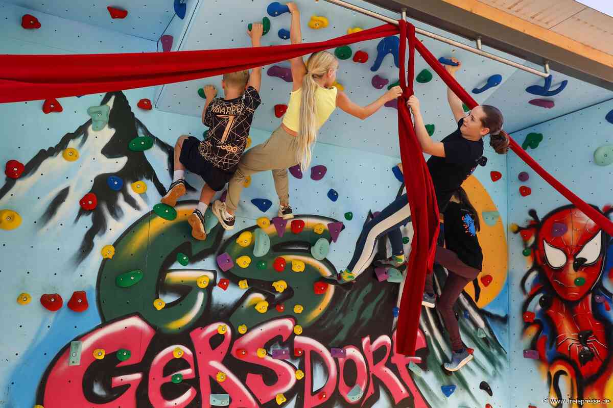 Boulderwand in Gersdorf eingeweiht