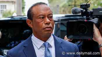 Tiger Woods strikes deal and pleads guilty to reckless driving... after arriving at court with doting girlfriend Vanessa Trump