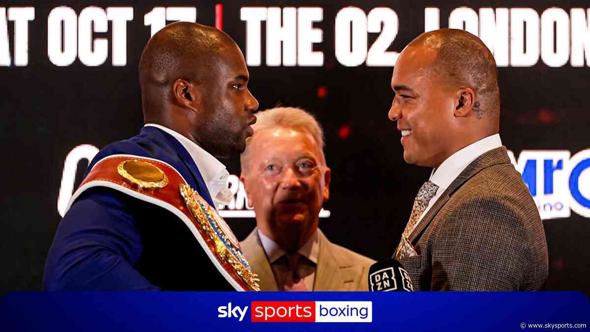 'Do you not like me?' Wardley teases Dubois at rematch head to head