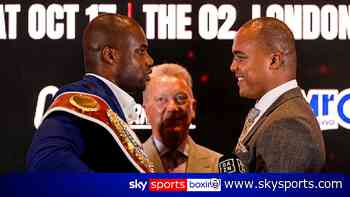 'Do you not like me?' Wardley teases Dubois at rematch head to head