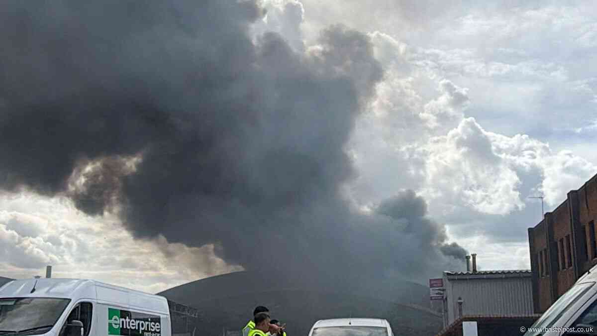 Major fire at Brislington building 'started deliberately'