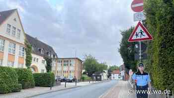 Einbahnstraße vor Freiligrathschule: Polizei stellt mehrere Verstöße fest