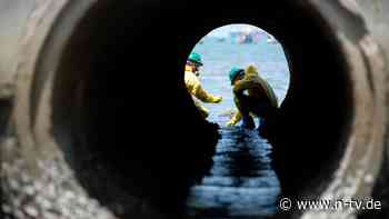 Abwasser im leeren Fluss: Gewässern entgleitet bei Niedrigwasser die Selbstreinigung
