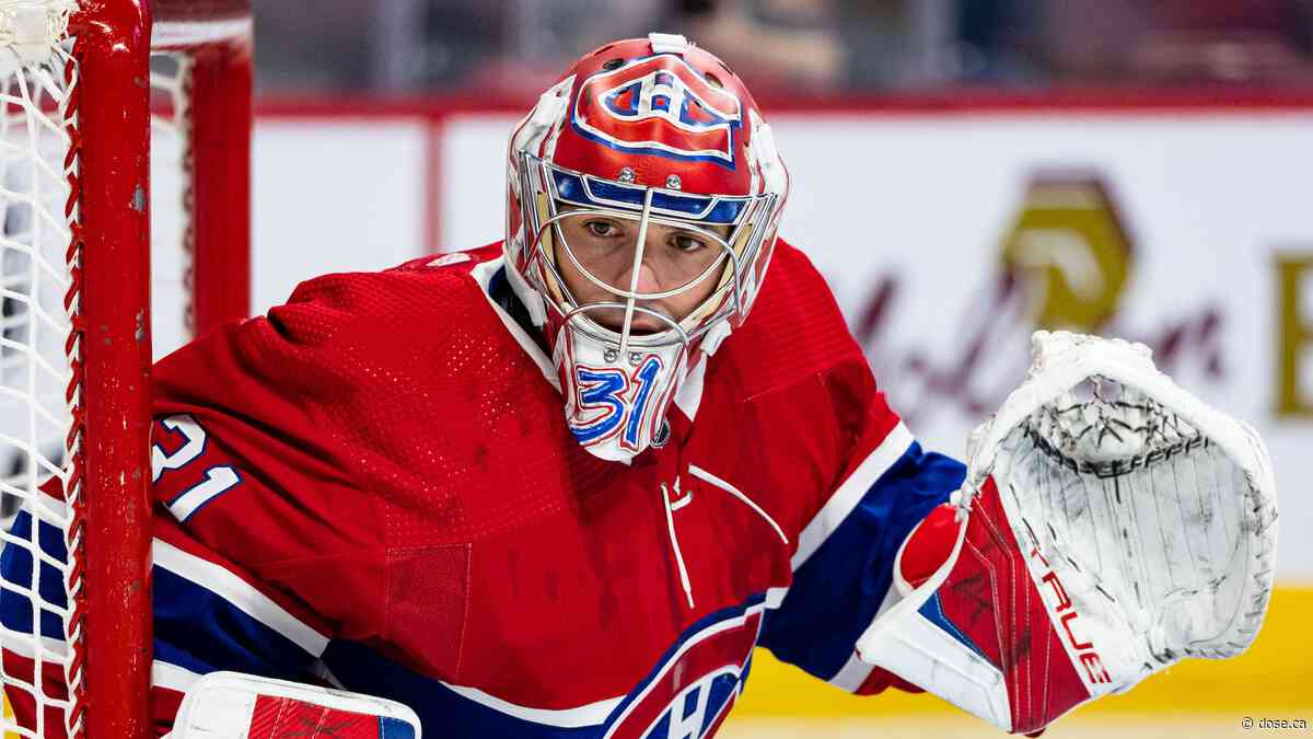 Here’s why Carey Price won’t play in the Canadiens alumni game in Winnipeg