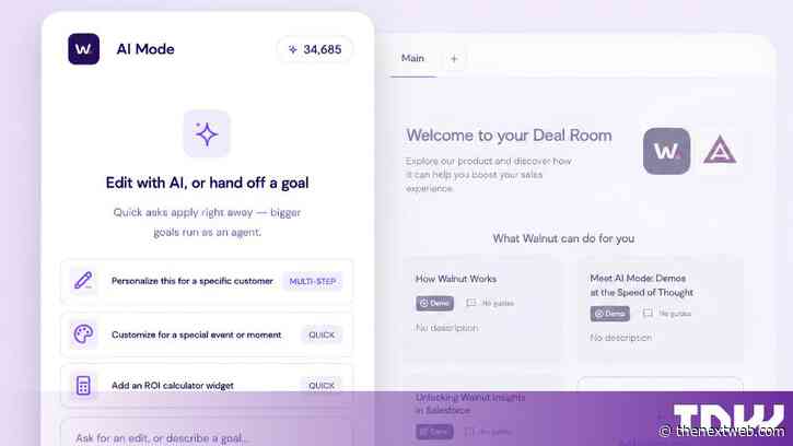 Walnut Launches Enterprise AI Agent Platform to Personalize the B2B Buyer Experience