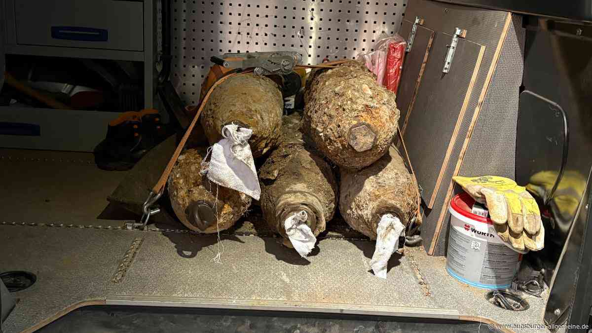 Nächste Fliegerbombe im Pfuhler Ried: B10 diesmal nicht betroffen, Bahnverkehr zeitweise eingestellt