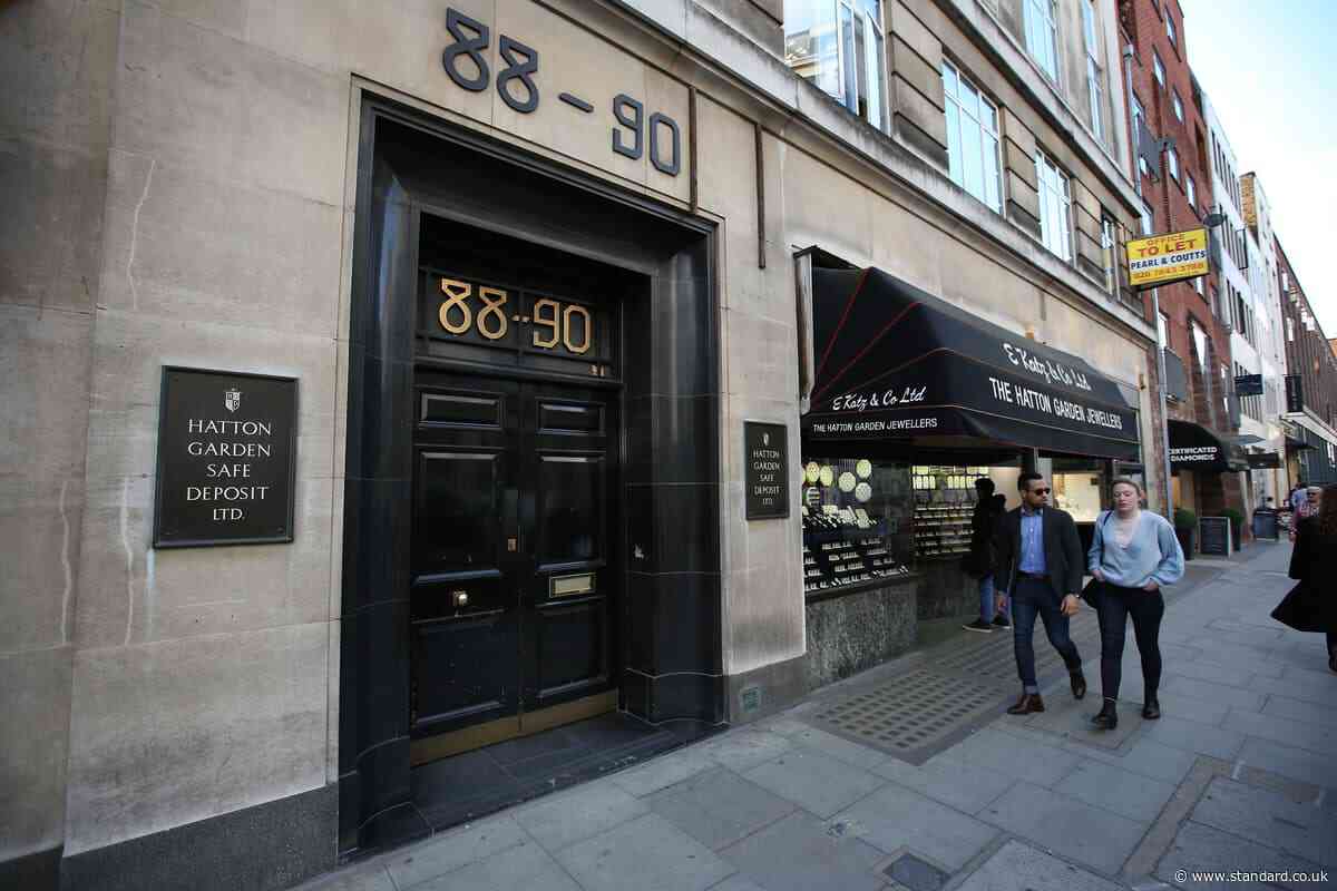 'Ghoulish': Jewellers slam plans for robbery-themed bar at site of Hatton Garden heist