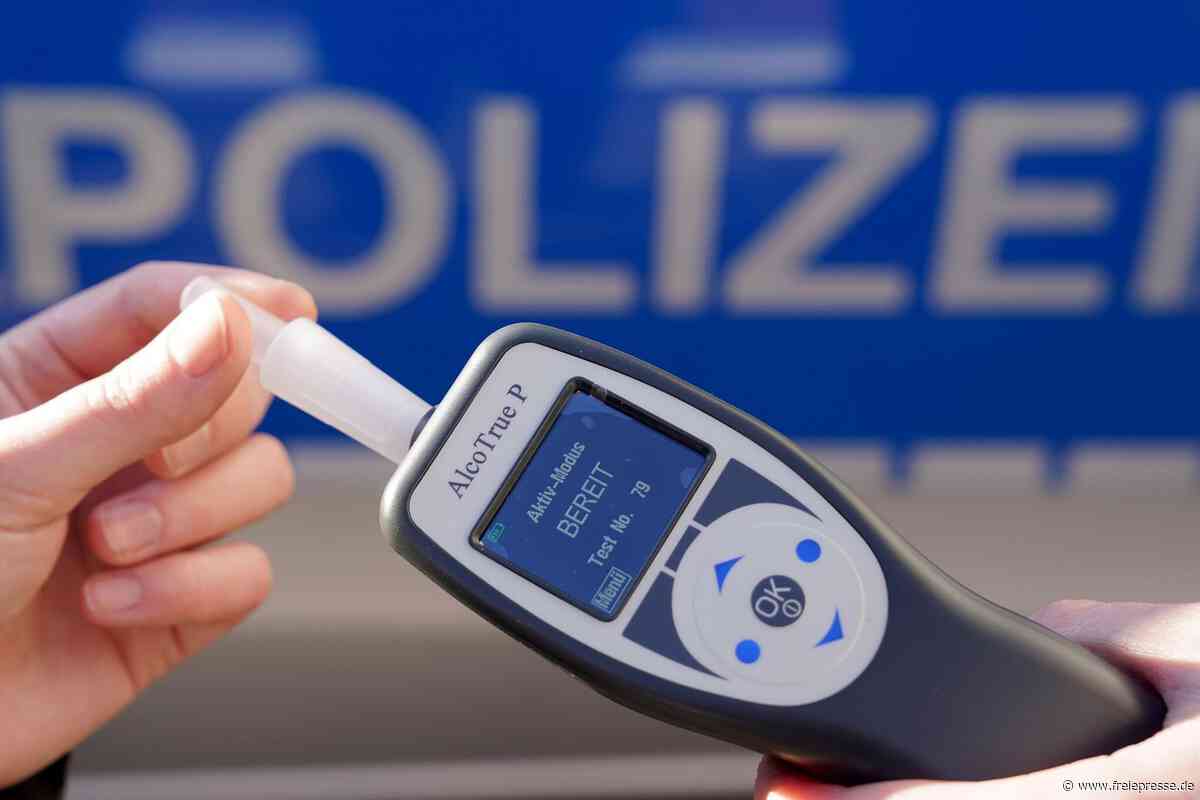 Polizei stoppt in Burgstädt betrunkenen Mopedfahrer