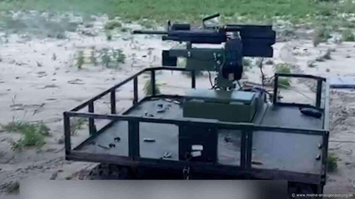 Ukraine entwickelt neue Waffe: Mit Kalaschnikows bestückte Drohne schaltet gegnerische Drohne aus (Video)