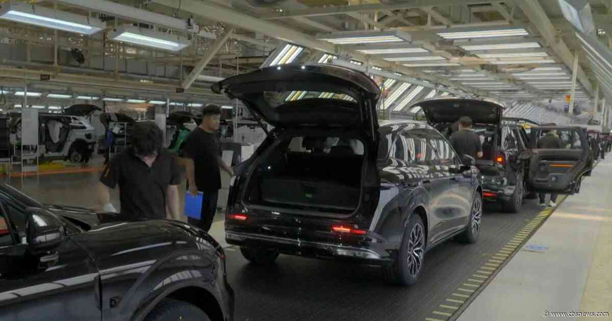 Inside the Chinese factory producing a new kind of electric vehicle