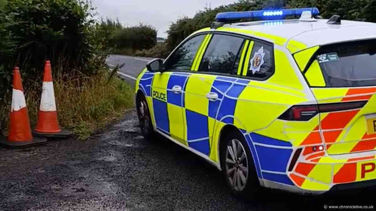 One in hospital after one-vehicle crash leaves busy Morpeth road closed
