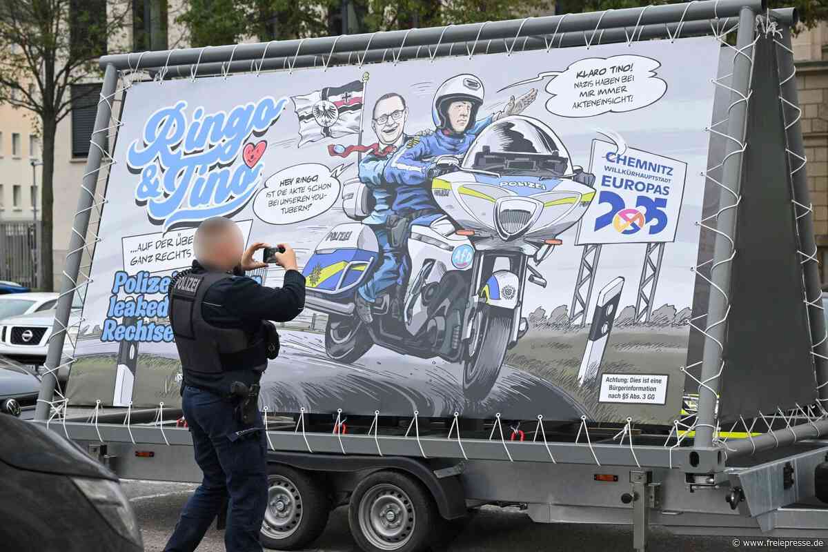 Zentrum für politische Schönheit zwingt Chemnitzer Polizei zu Rückzieher
