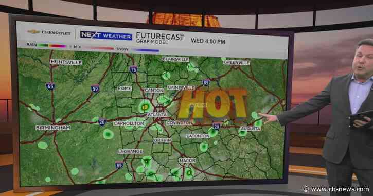 Atlanta could tie 1957 heat record as northwest Georgia feels like 107 degrees