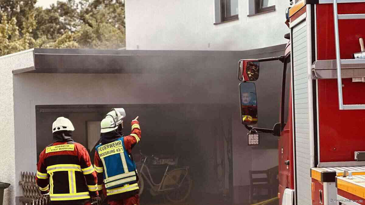Trockner brennt in Keller: Frau erleidet Rauchvergiftung