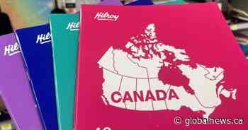 Hilroy says sorry for leaving Newfoundland, Cape Breton off notebooks’ Canadian map