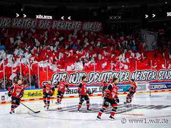 Kölner Haie vor CHL-Auftakt: "Wir haben einen großen Traum"