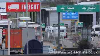 Ferry hits Welsh port and floods with 150 passengers evacuated