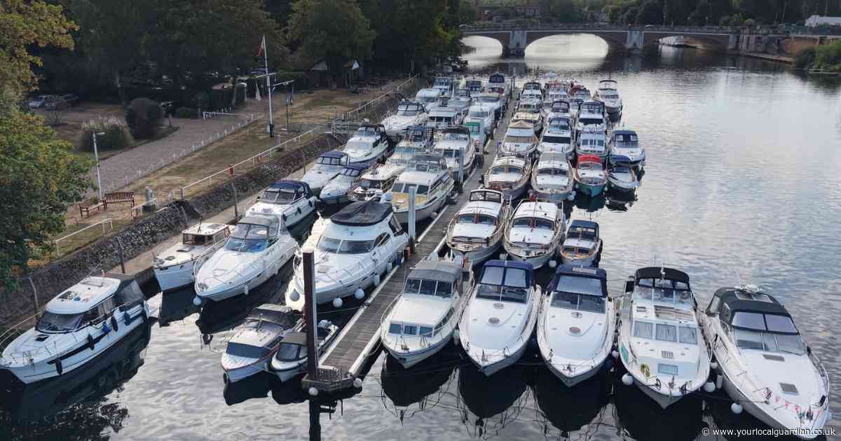 Around 40 boats gather for motor yacht club's annual rally