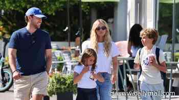Stepmom Sydney Sweeney? Bombshell, 28, dotes on beau Scooter Braun's kids on day in LA as their romance goes to the next level