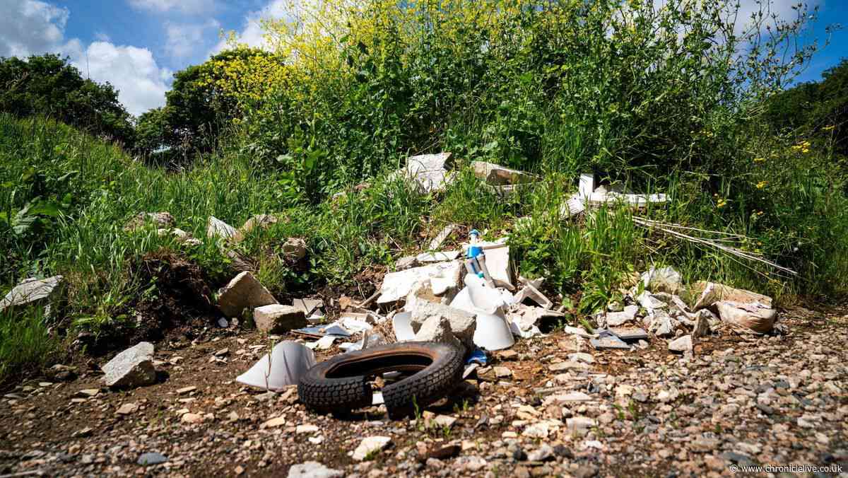 England map shows waste dump hotspots - see how the North East compares