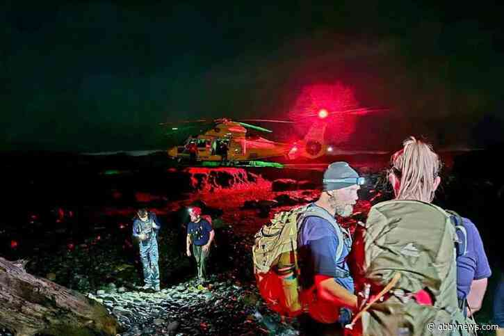 Helicopter rescue off Vancouver Island a great example of ‘coordinated response and teamwork’