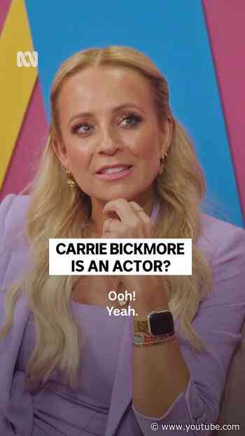 Carrie Bickmore's hilarious Nicolas Cage audition fail
