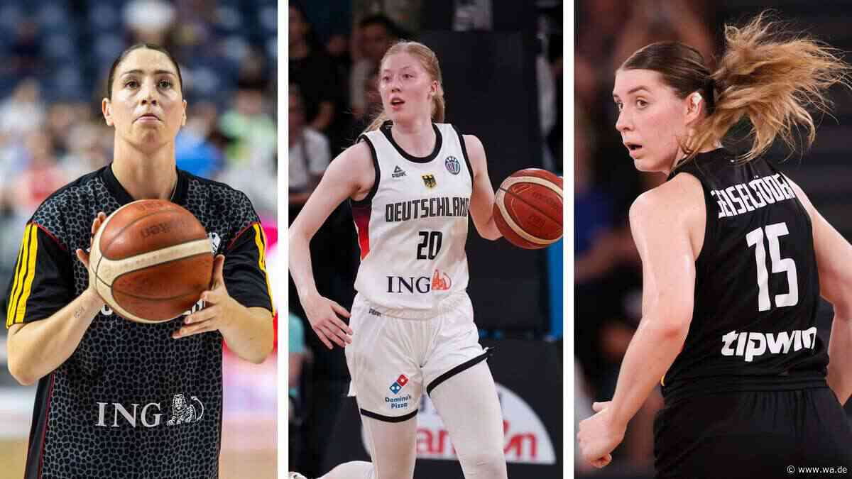 Der Kader der deutschen Frauen-Basketball-Nationalmannschaft bei der Heim-WM