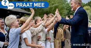 Koning opent museumpark Vonk: ‘high fives’ en buurten als de buurman