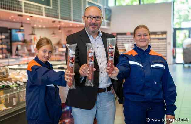 FW-LFVSH: Die Feuerwehr-Salami ist zurück: EDEKA Nordwest unterstützt den Feuerwehrnachwuchs
