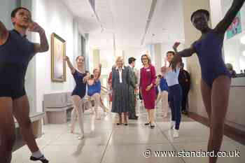 Royal Academy of Dance welcomes ‘brilliant student’ the Queen for visit