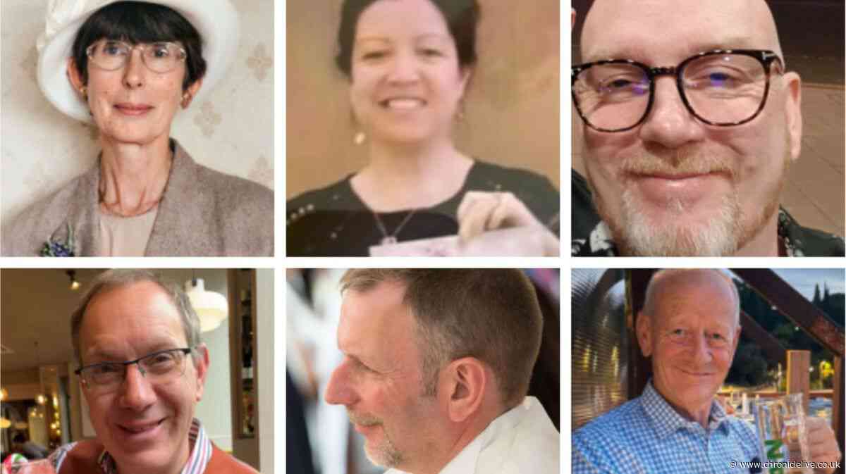 Funeral notices in the Chronicle last week including tributes to a beloved husband and loving dad