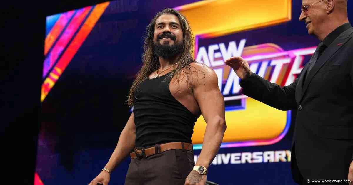 AEW’s Andrade Clarifies Comments About Samoan Wrestlers After Criticizing WWE