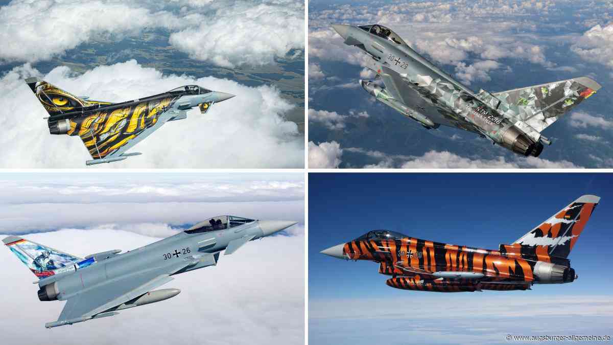 Wenn der Eurofighter zum Kunstwerk wird: Die besten Designs der Bavarian Tigers