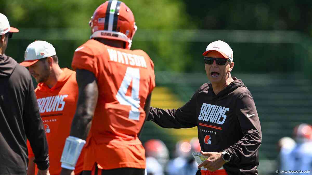 Browns coach Todd Monken hasn't watched tape on Deshaun Watson's disastrous stretch with Cleveland