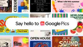 Try Google Pics: Easy image creation and editing in Google Workspace