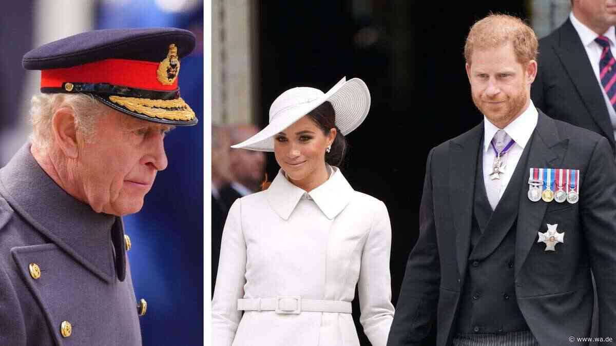 Pattsituation beendet: König Charles soll Harry und Meghan zur Rückkehr nach England bewegt haben