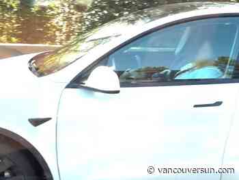 Watch video: Metro Vancouver Tesla driver catches a snooze behind the wheel